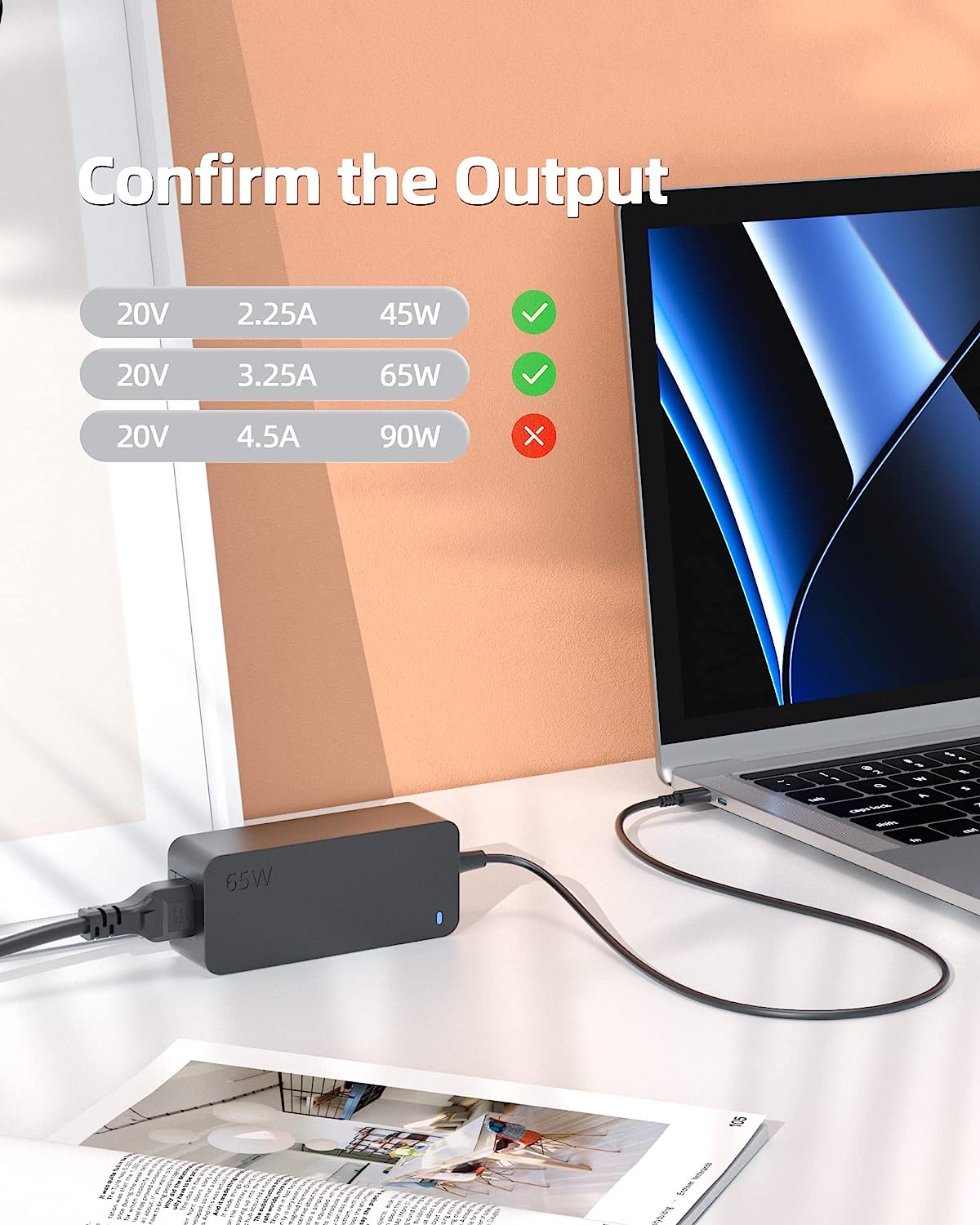 NIC power usb type c pdpaz200325l 45w/65w laptop adapter NIC power usb type c pdpaz200325l 45w/65w laptop adapter